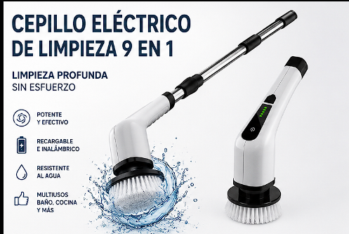 MultiClean™ 9 en 1 | Limpieza Profunda Sin Esfuerzo